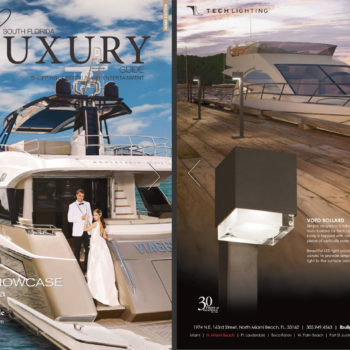 South Florida Luxury Guide Ad for LBU Lighting
